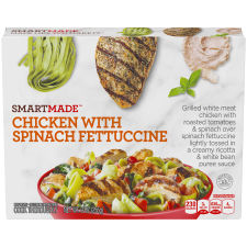 Smart Made Chicken, Spinach Pasta, Tomatoes, Ricotta White Bean Puree Sauce Frozen Meal, 9 oz Box
