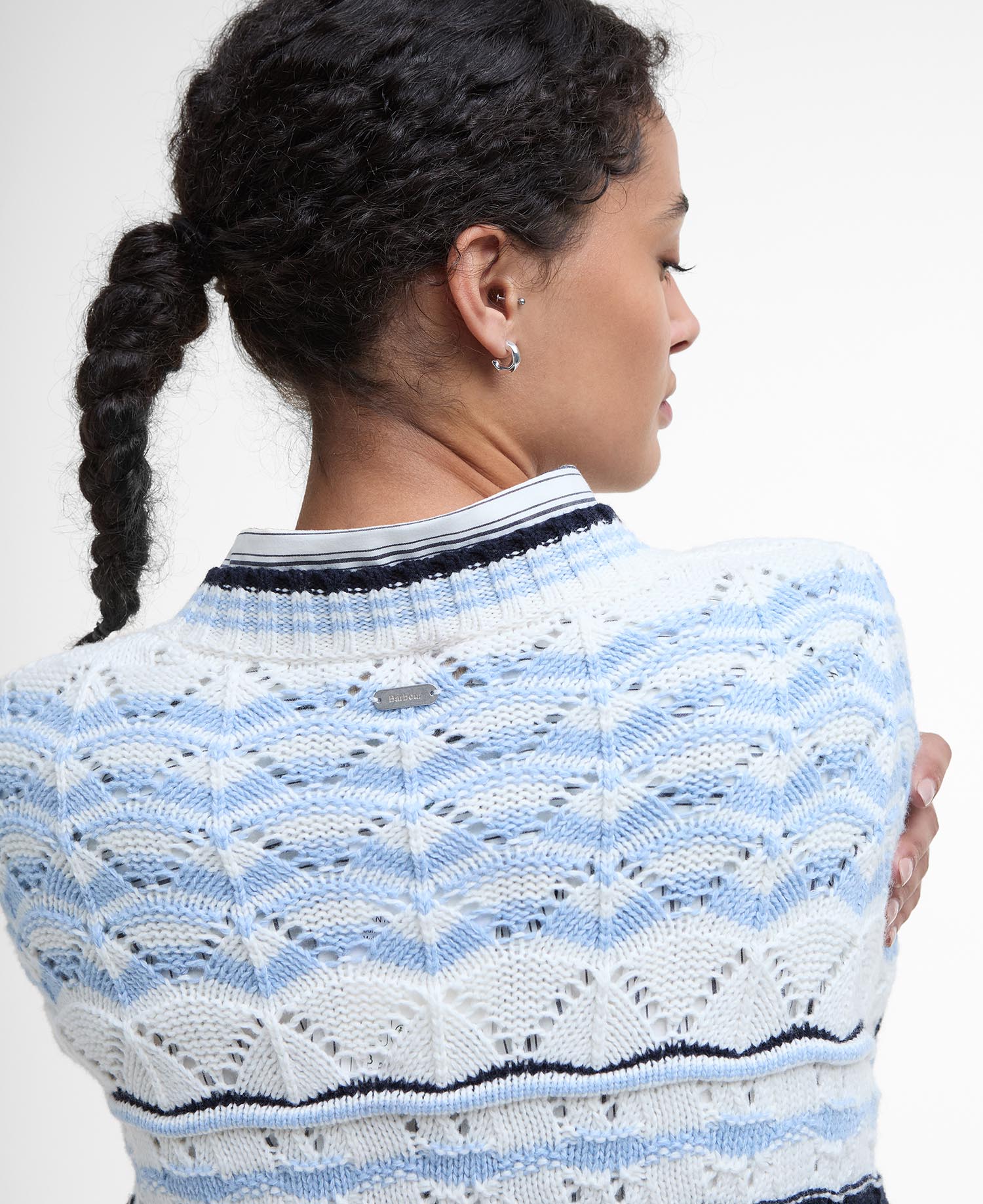 Maglione girocollo Eloise con motivo a righe image number 4