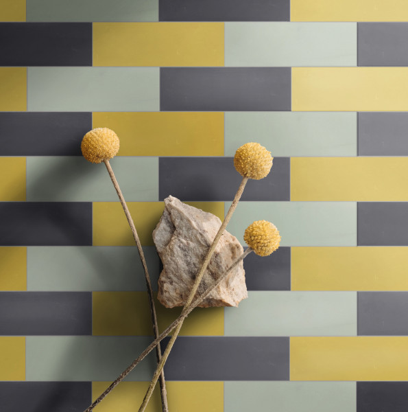cement | mythology | wonderland | baguette vibrant trio | flan, celadon + ikat (3pc bundle) 