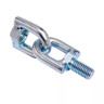 Strut Hardware Swivel Hanger 3/8 in Steel 610 lb Load Rating 2-3/4 in L