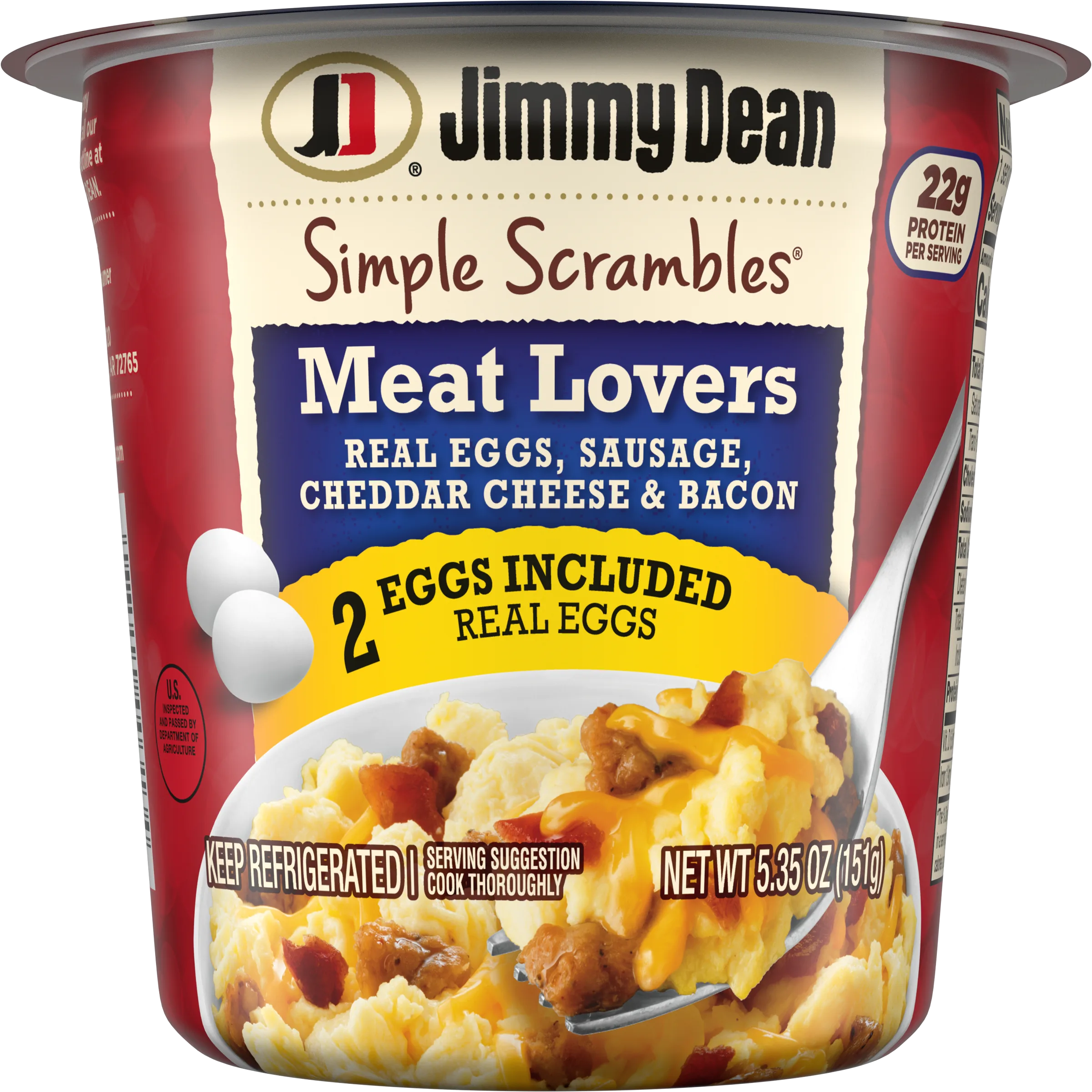 Simple Scrambles Meat Lovers