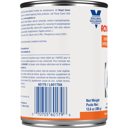 Royal Canin Veterinary Diet Canine Hypoallergenic Canned Dog Food