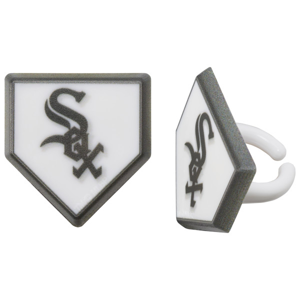 MLB® Home Plate Team Logo Cupcake Rings