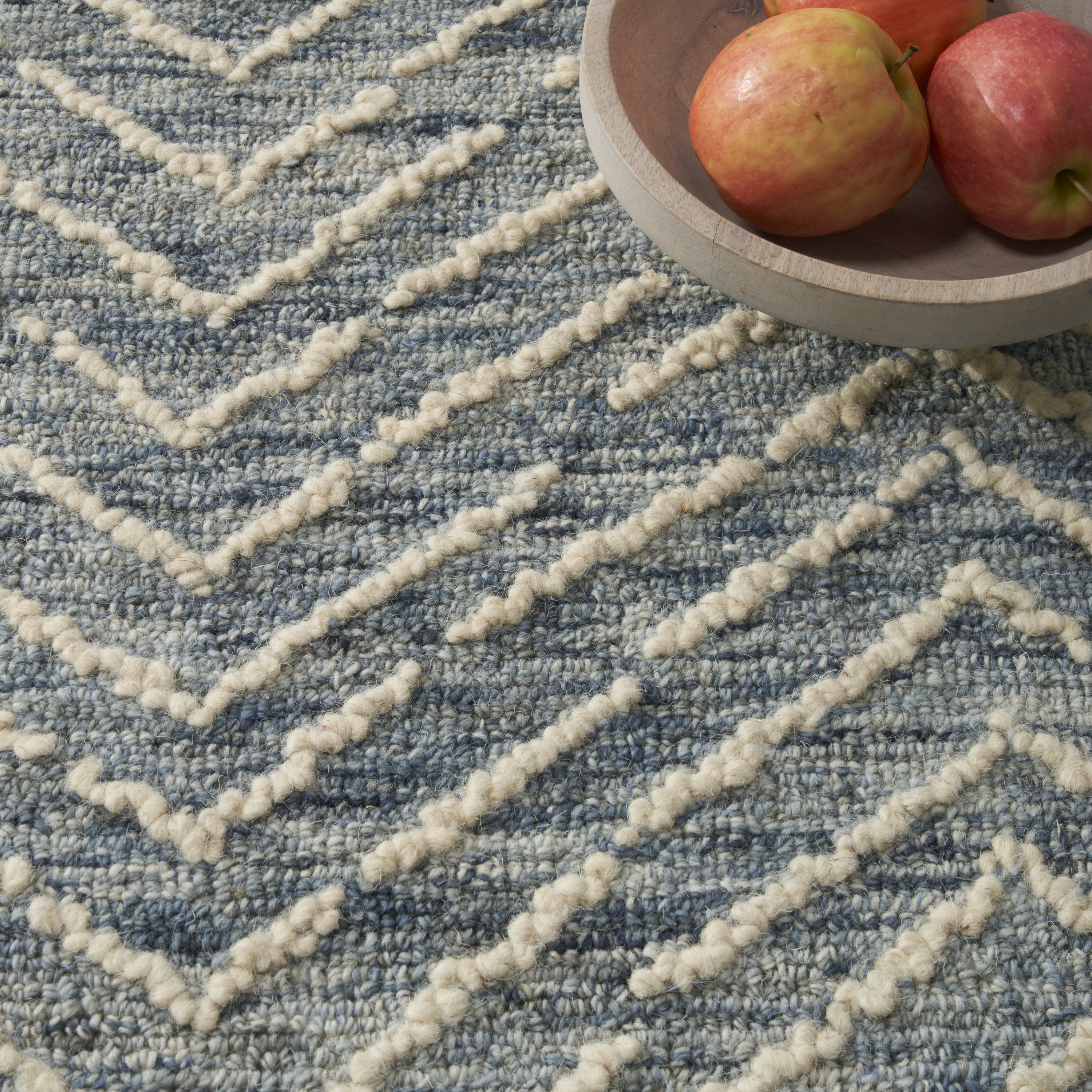Nourison Colorado 7'9" x 9'9" Indigo Ivory Modern Indoor Rug
