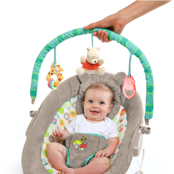 WINNIE THE POOH Dots & Hunny Pots Bouncer
