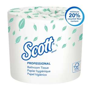 KIM04460, Kimberly Clark, Scott, 2 ply, 4in Bath Tissue