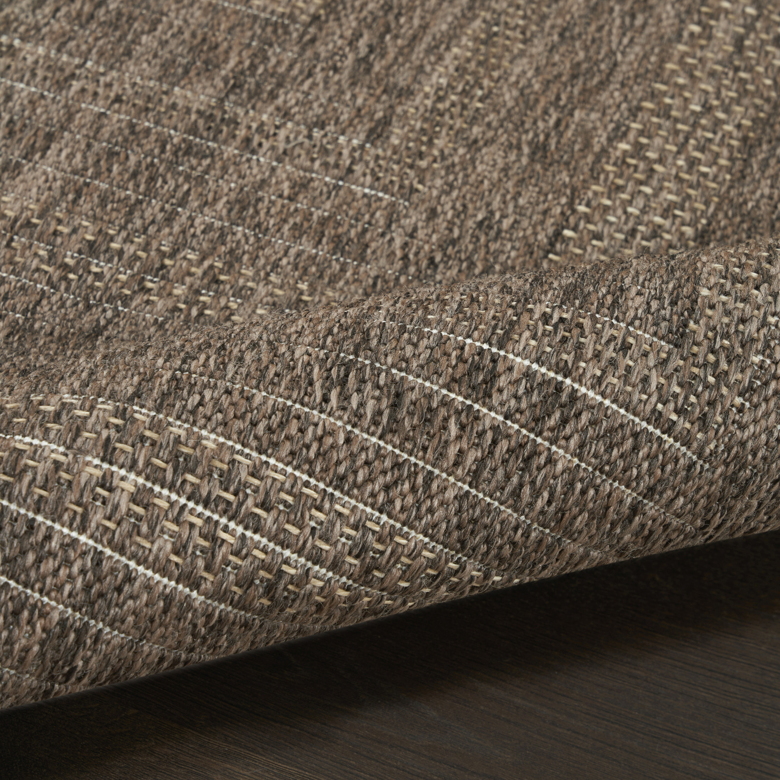 Nourison Tulum 3' x 5' Brown Outdoor Rug