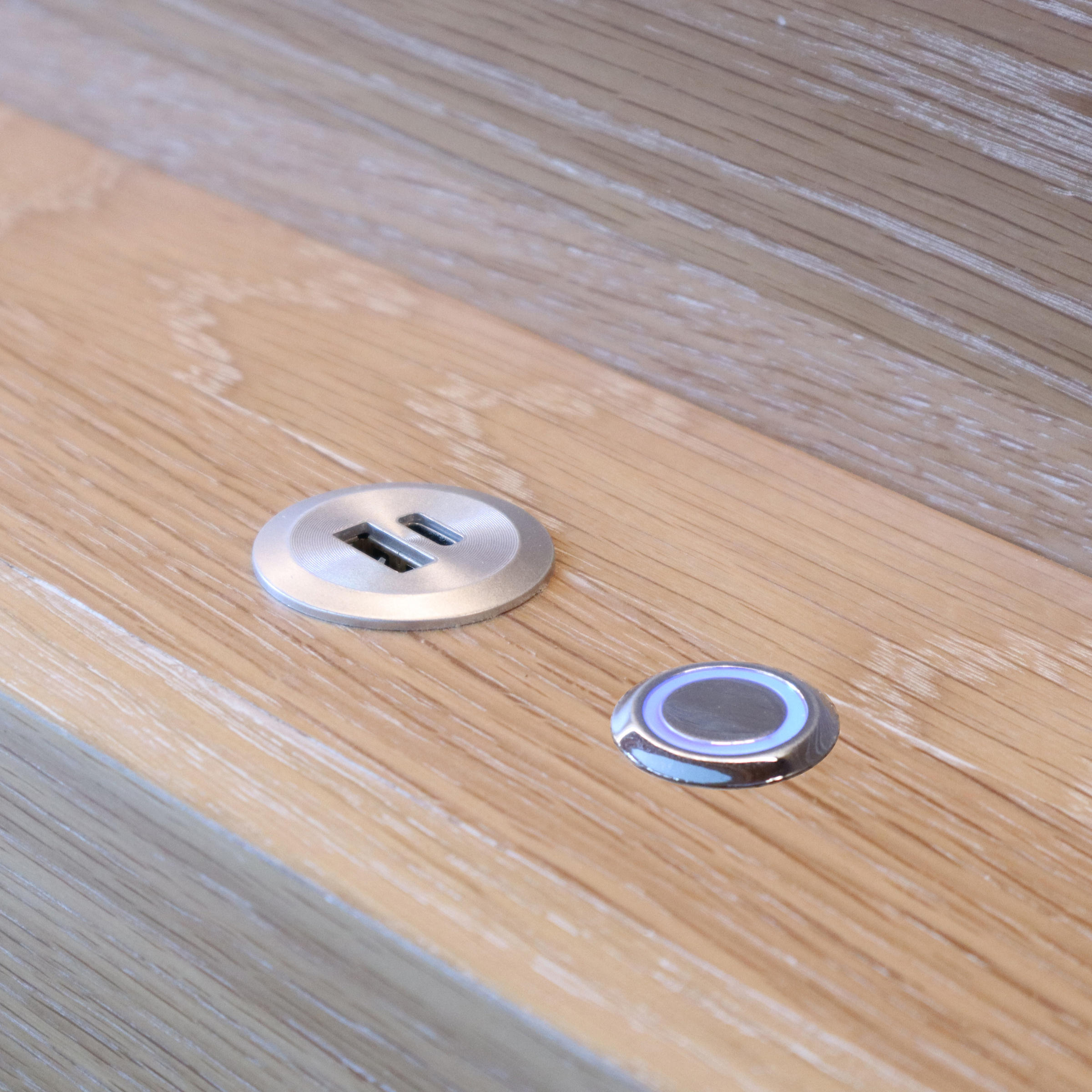 Detail image of the  Azure Bed Frame, Natural from Forty Winks