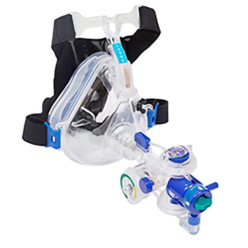 Mercury Medical CPAP SYSTEM, FLOW-SAFE II BILEVEL W/ADLT LG FULL MASK (5/BX)