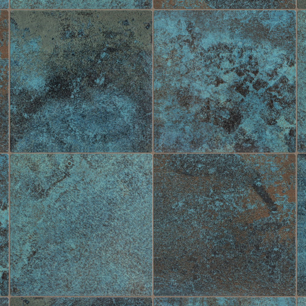 Sample – Ocean Glossy Green River with BioTech Porcelain Floor and Wall Tile