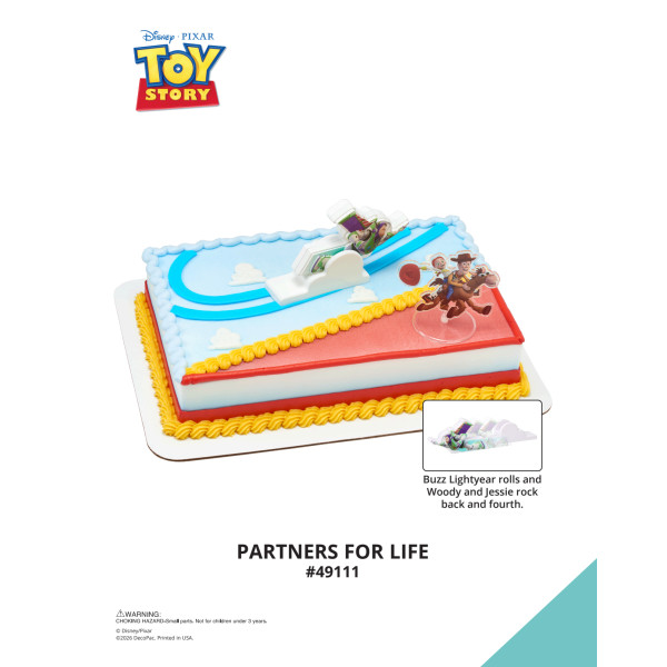 Disney and Pixar's Toy Story Partners For Life The Magic of Cakes® Icing Only Page