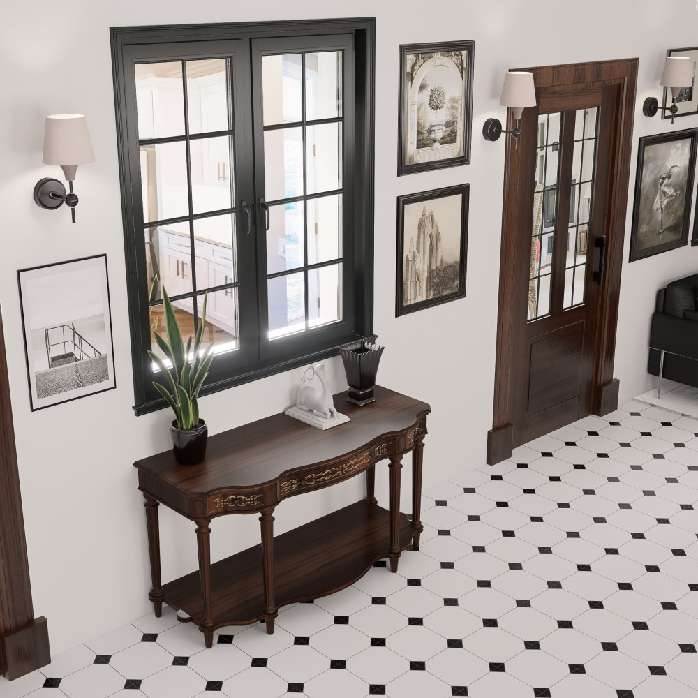 Sample – Chelsea Black Porcelain Floor and Wall Tile