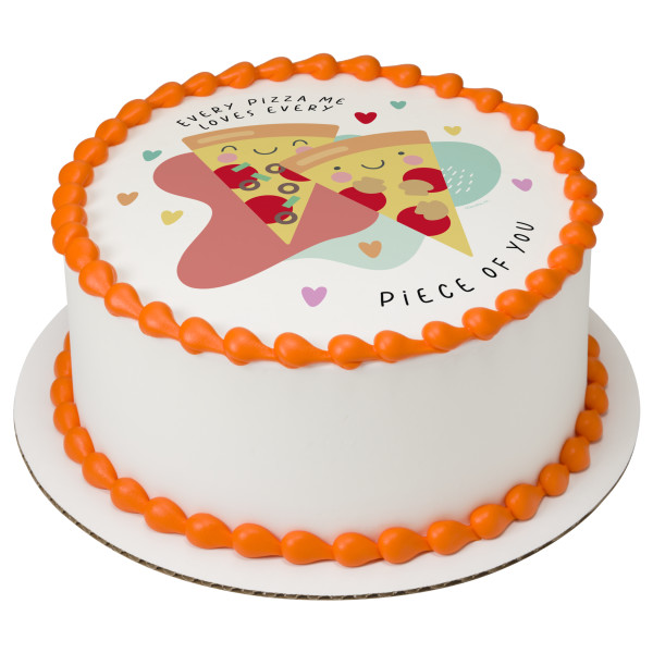 Every Pizza Me Loves You PhotoCake® Edible Image®