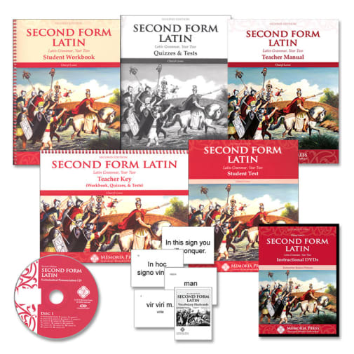 Memoria Press Second Form Latin Complete Set