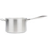 7-quart Intrigue® stainless steel saucepan with helper handle