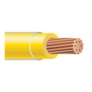 Graybar Vendor Thhn-14-str-yel-500s Thhn Building Wire, 14 Awg Stranded 