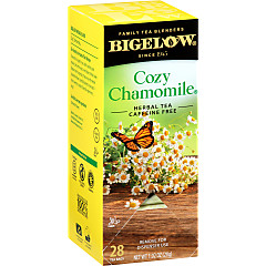 Cozy Chamomile Herbal Tea - Case of 6 boxes- total of 168 teabags