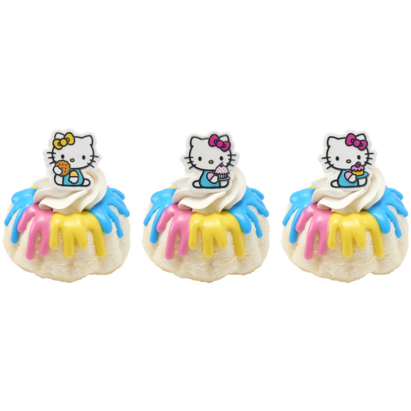 Hello Kitty® and Mimmy  Cupcake Rings