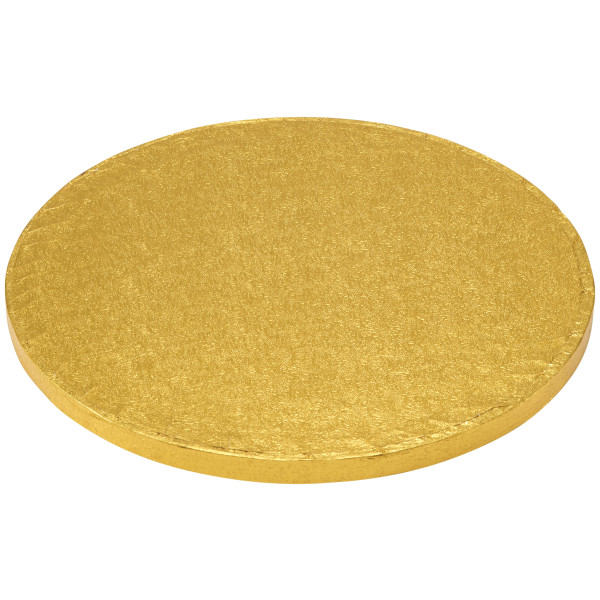10" Round Gold Foil Cake Board