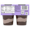 Jell-O Original Chocolate Vanilla Swirls Pudding Snacks, 4 ct Cups