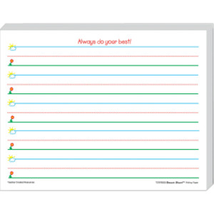 Smart Start K-1 Writing Paper: 360 Sheets