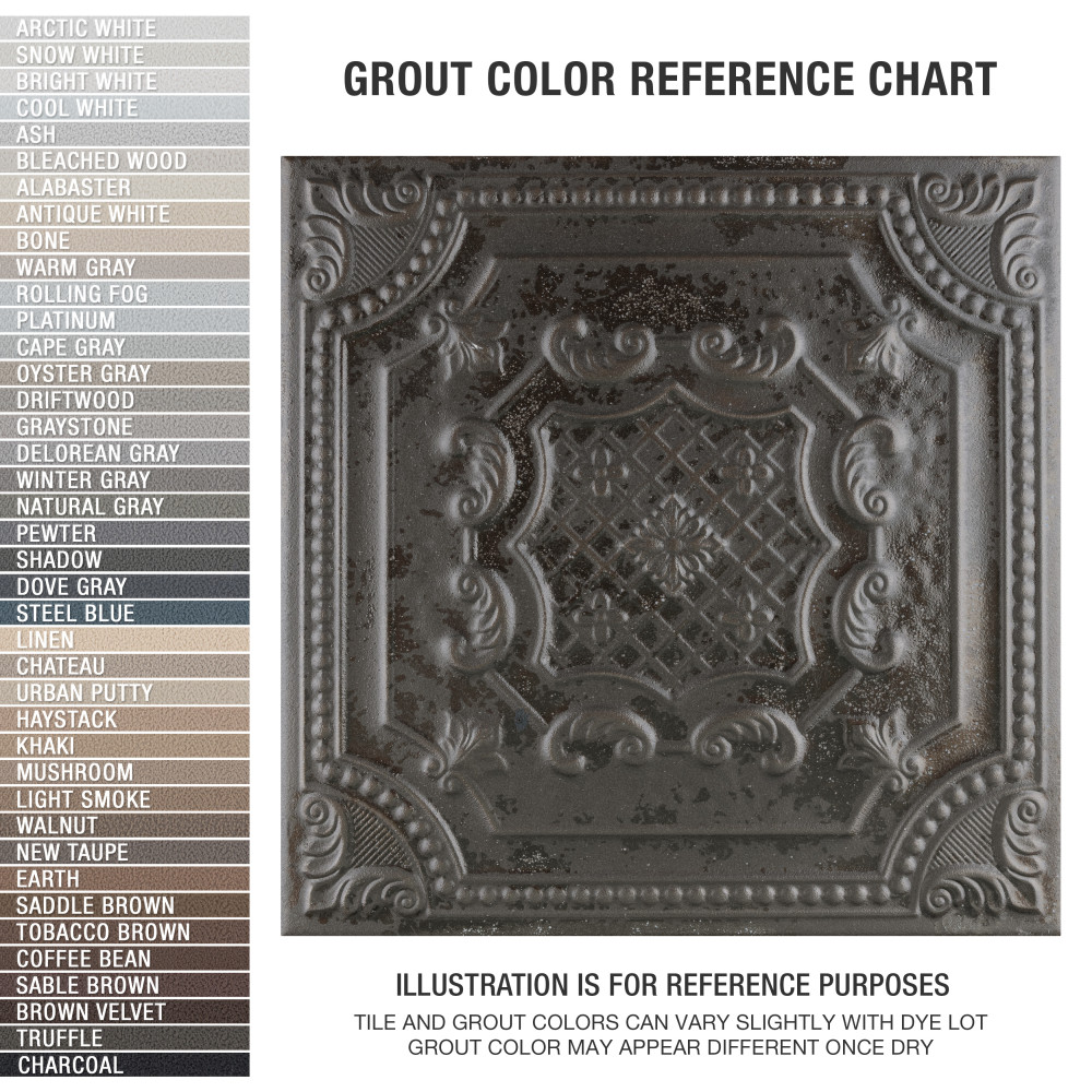 Fitz Lead 8 in. x 8 in. Ceramic Wall Tile