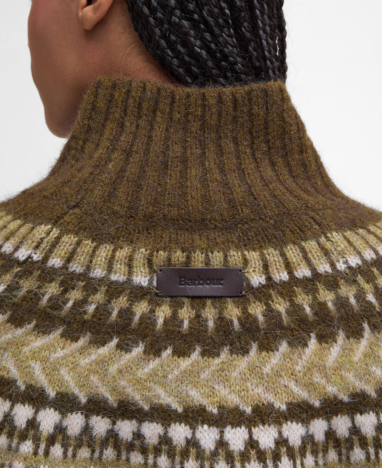 Lorrie Fair Isle Roll-Neck Jumper image number 4