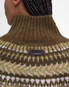 Lorrie Fair Isle Roll-Neck Jumper 