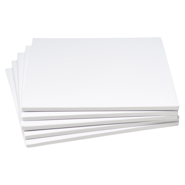 16" Square White Foil Cake Board