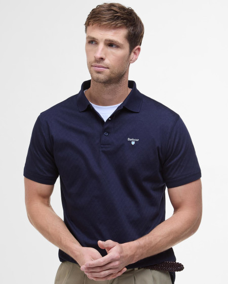 Polo Sutton leggermente aderente