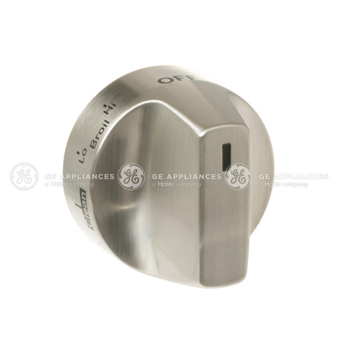 Brushed Stainless Oven Control Knob