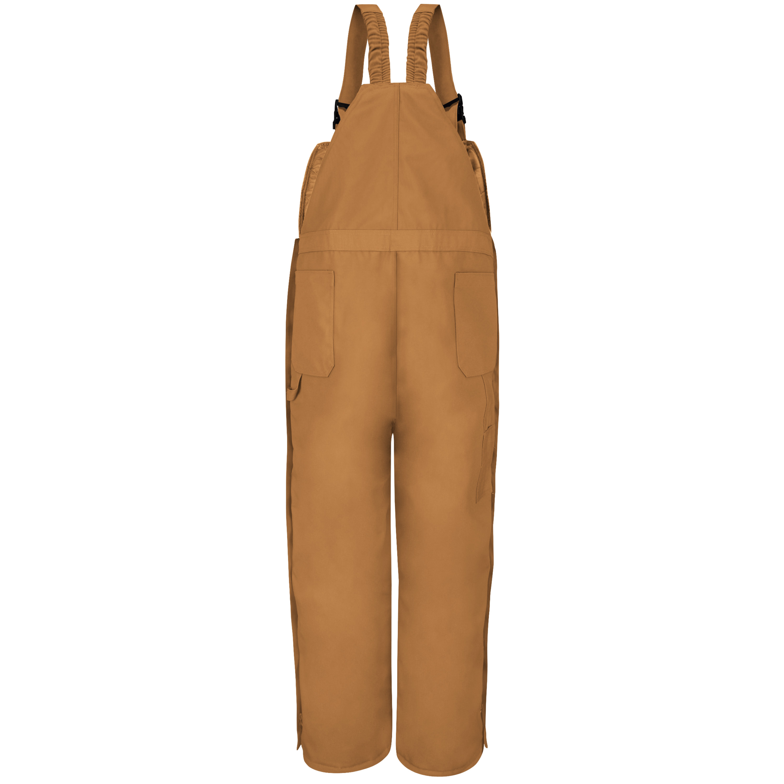 Red Kap Men's Insulated Blended Duck Bib Overall - Picture 9 of 11