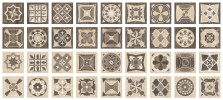 Meet Tarsia 8×8 Tarsia Decorative Tile Matte Rectified