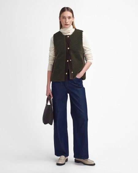 Gilet Dulsie in pile Teddy