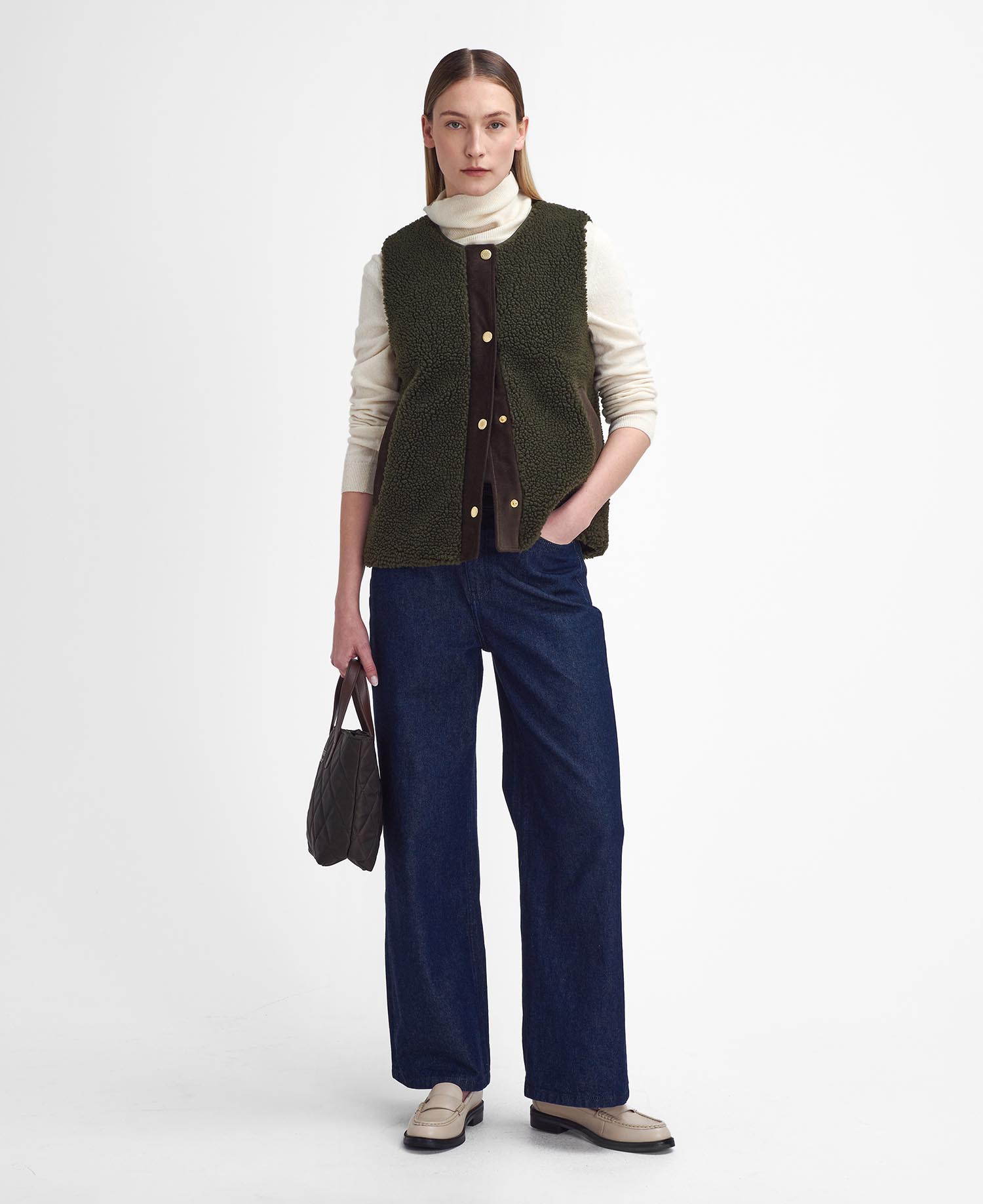 Gilet Dulsie in pile Teddy image number 1