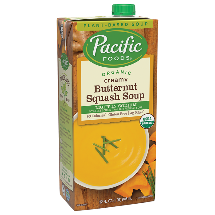 Light Sodium Organic Butternut Squash Soup