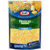 Kraft Mexican Style Four Cheese Shredded Cheese with 2% Milk, 14 oz Bag