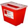 Impact, 2 gal, Red, Sharps Container