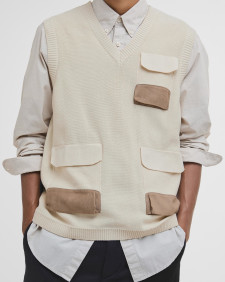 Barbour x TO KI TO Pullunder Multi-Pocket 