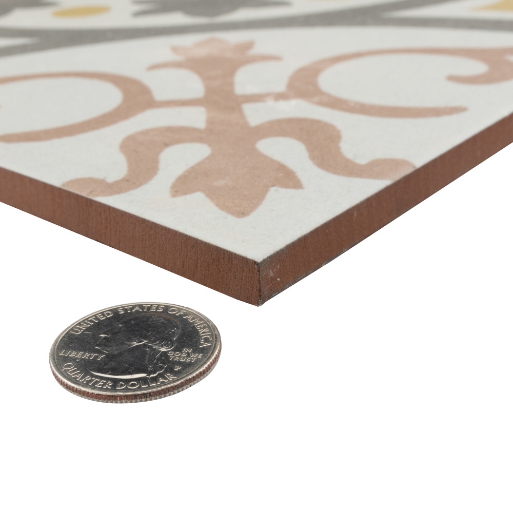 Kings Paname Trocadero 17-5/8 in. x 17-5/8 in. Ceramic Floor and Wall Tile