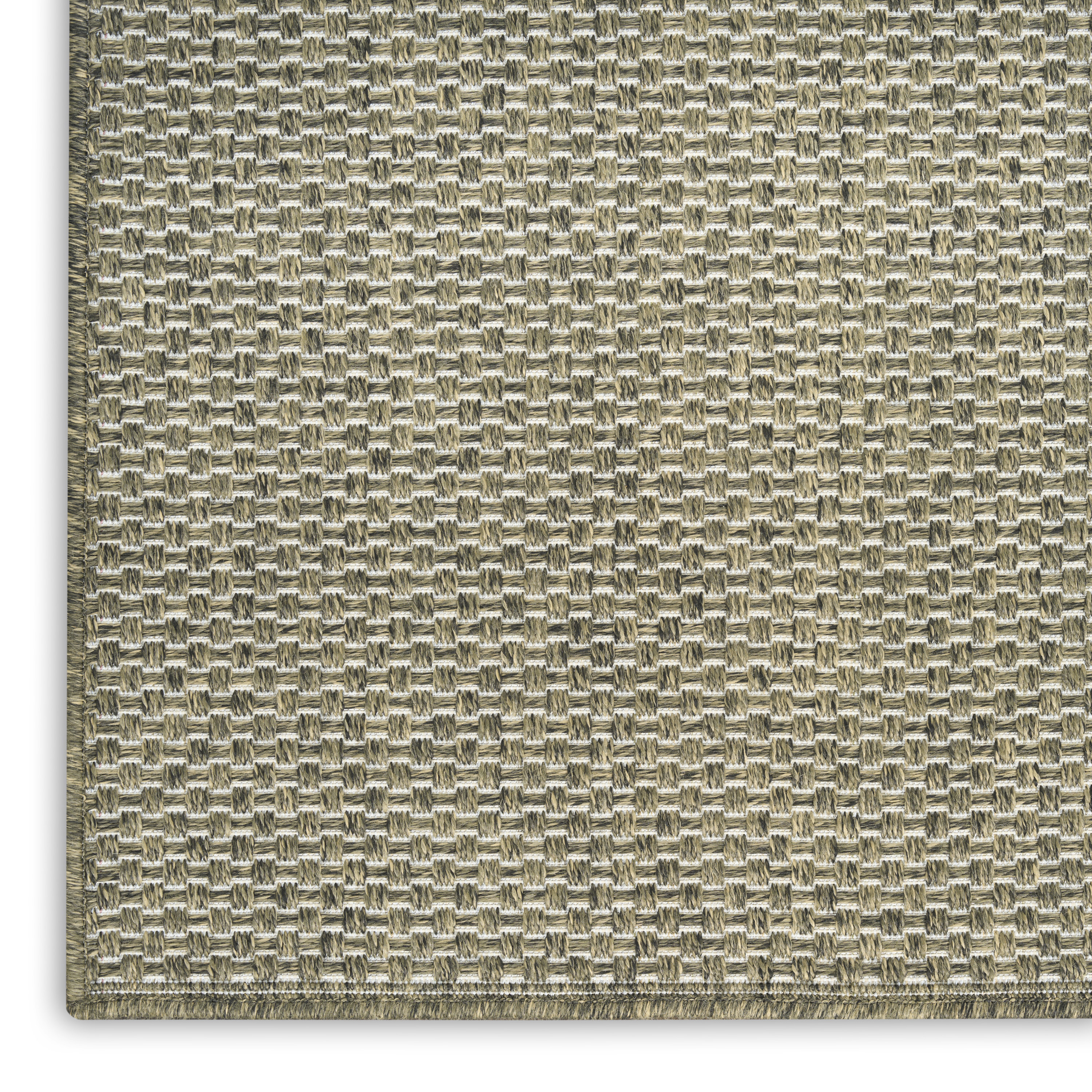 Nourison Tulum 8' x 10' Olive Outdoor Rug