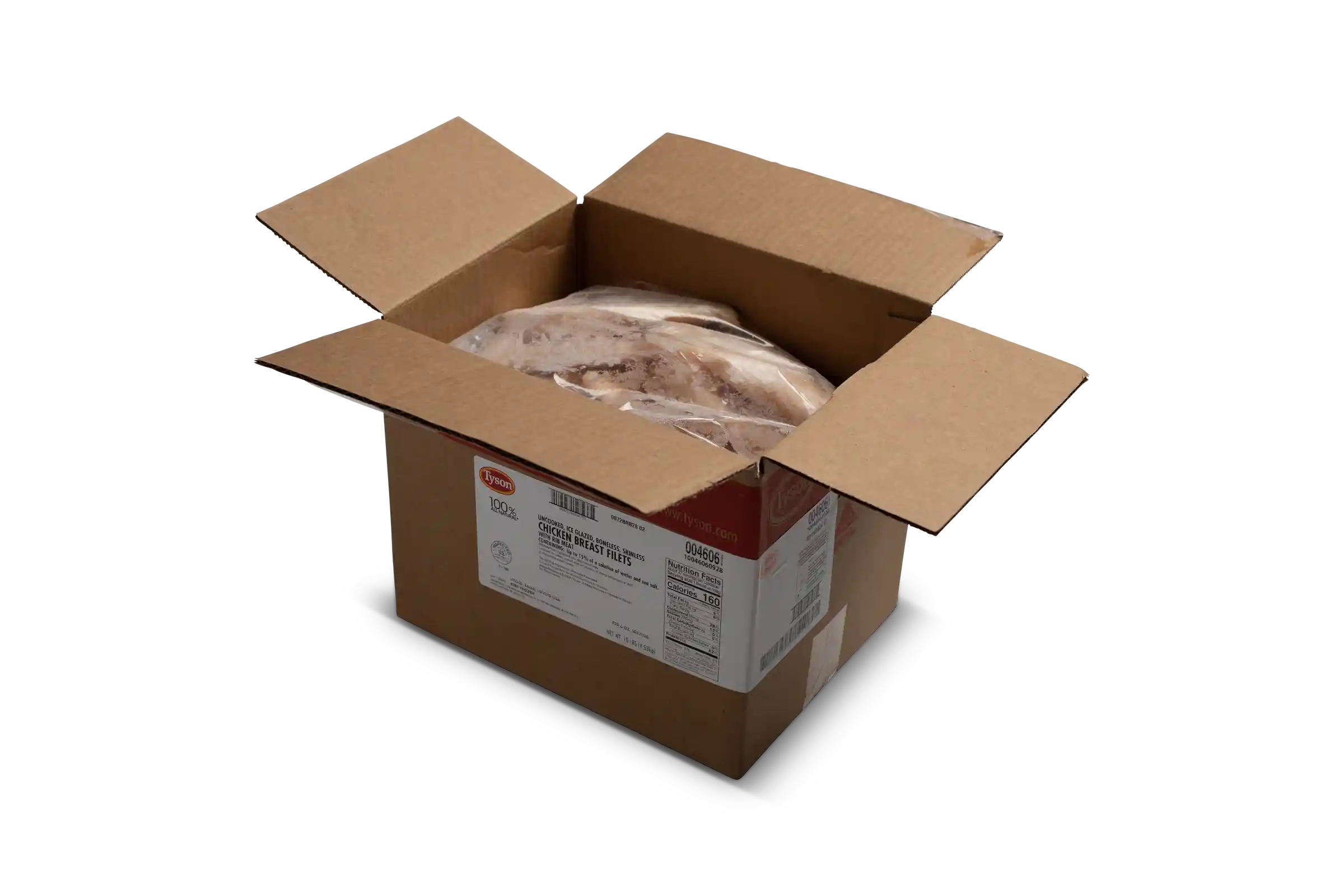  Tyson® Uncooked, Ice Glazed Boneless Skinless Chicken Breast Filets with Rib Meat_image_31