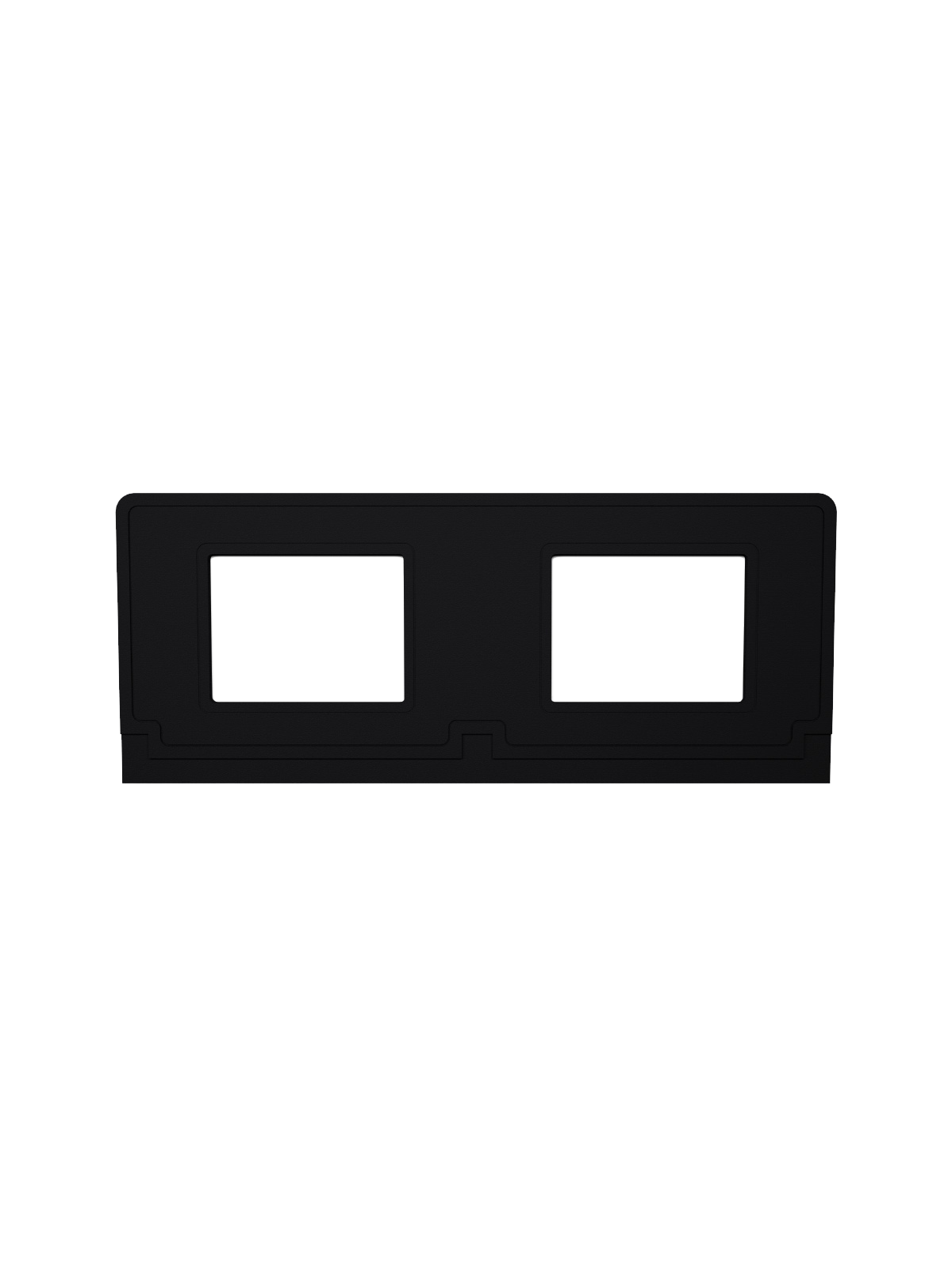 VISION – Double – Sign Frame – Black