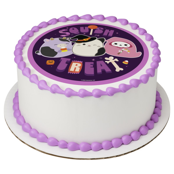 Squishmallows Squish or Treat PhotoCake® Edible Image®