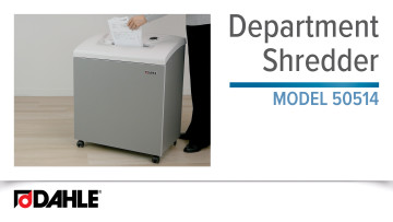 <big><strong>Dahle 50514 </strong></big> <BR> Department Shredder