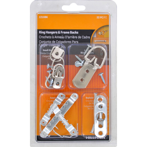 Hillman Frame Hardware Hanging and Frame Back Kit