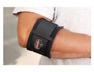 Elbow Support ProFlex® 500 Medium (10 to 11 Inch) Strap with Hook and Loop Closure Tennis Elbow Elbow 10 to 11 Inch Length Black
