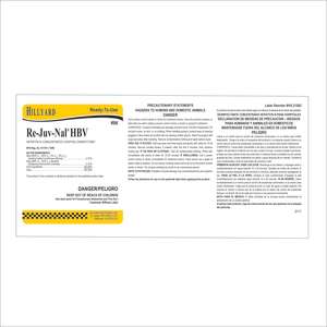 Label RTU 96 Re-Juv-Nal HBV Disinfectant
