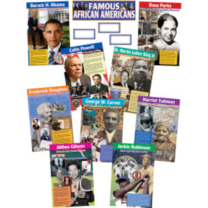 Famous African Americans Bulletin Board Display Set