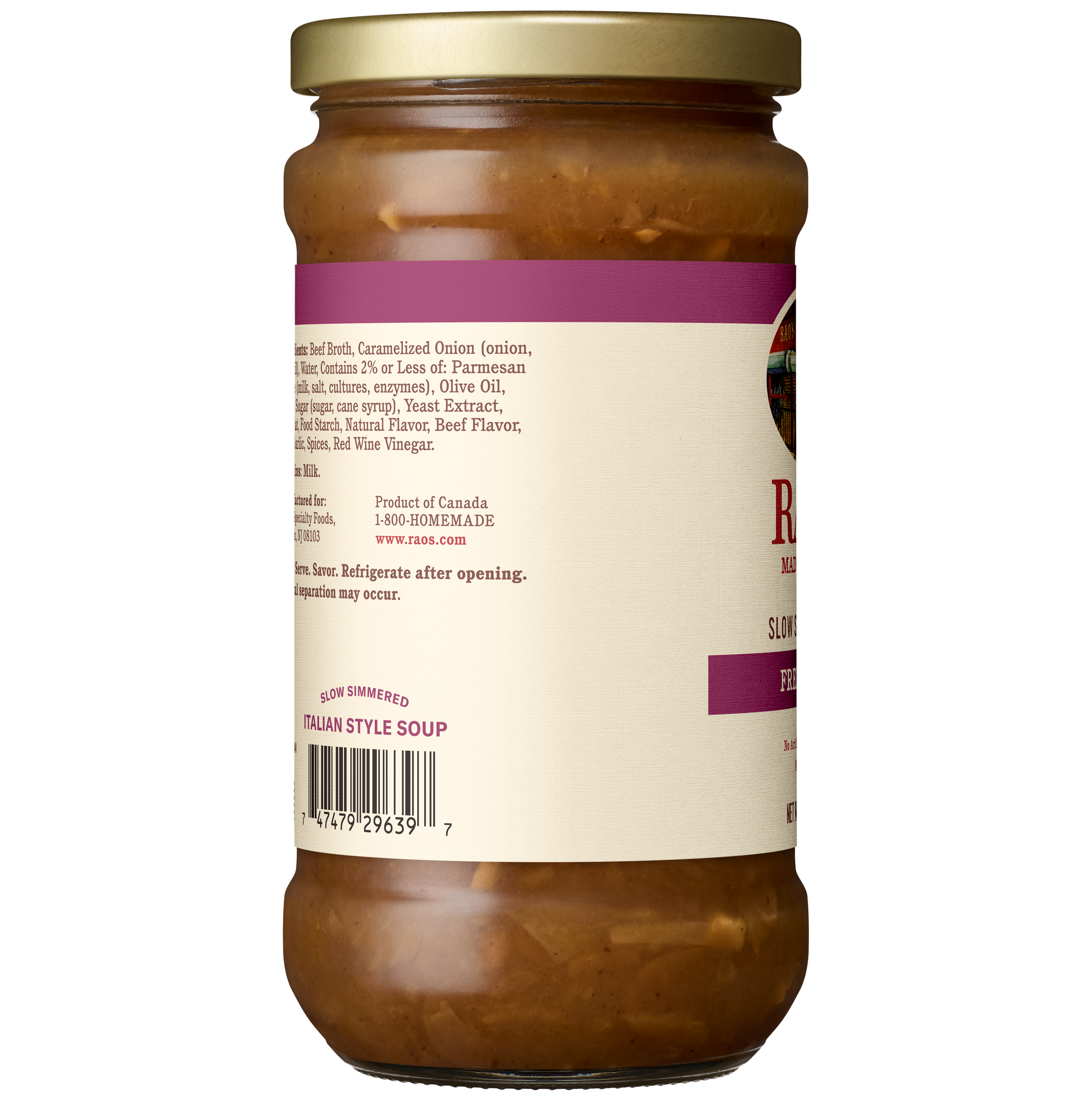 French Onion Soup, 15.5 oz - Left Image